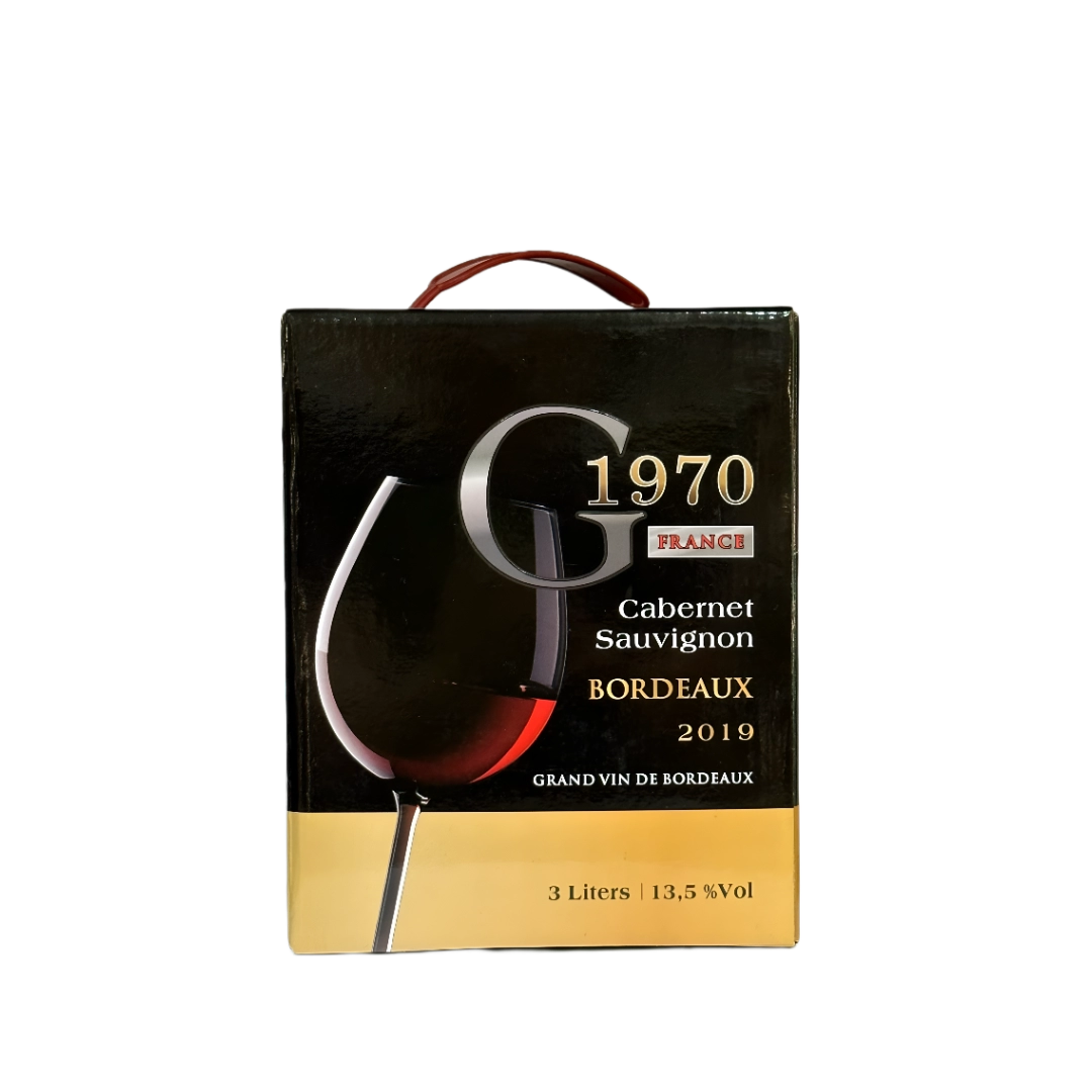 Rượu Vang Bịch Pháp 1970 Cabernet Sauvignon 3000ml